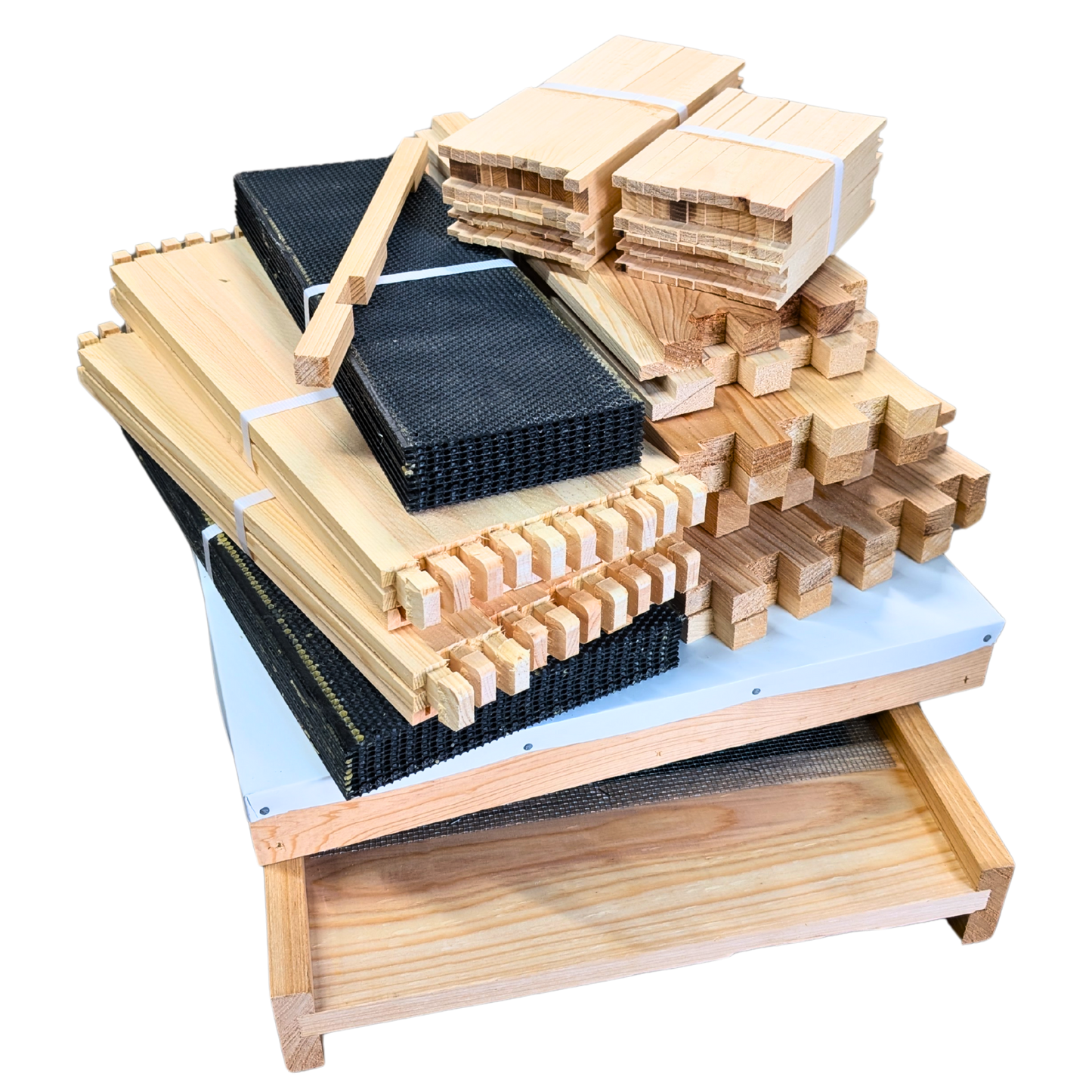 10-Frame Deep and Medium Box Hive Kit