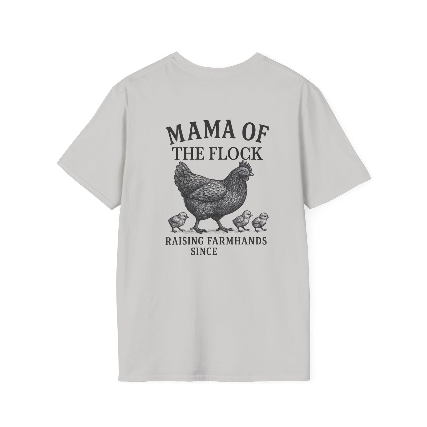 Mama of the Flock Softstyle T-Shirt - Customize with your date/ year