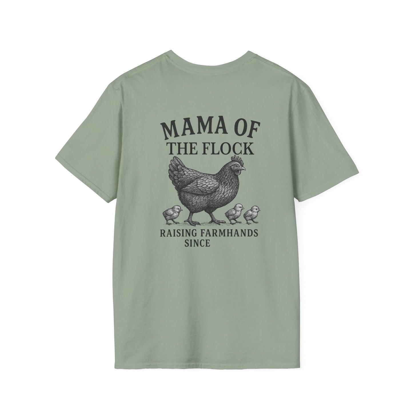 Mama of the Flock Softstyle T-Shirt - Customize with your date/ year