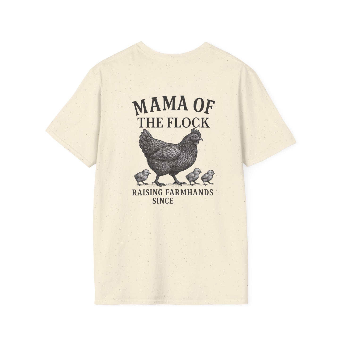 Mama of the Flock Softstyle T-Shirt - Customize with your date/ year