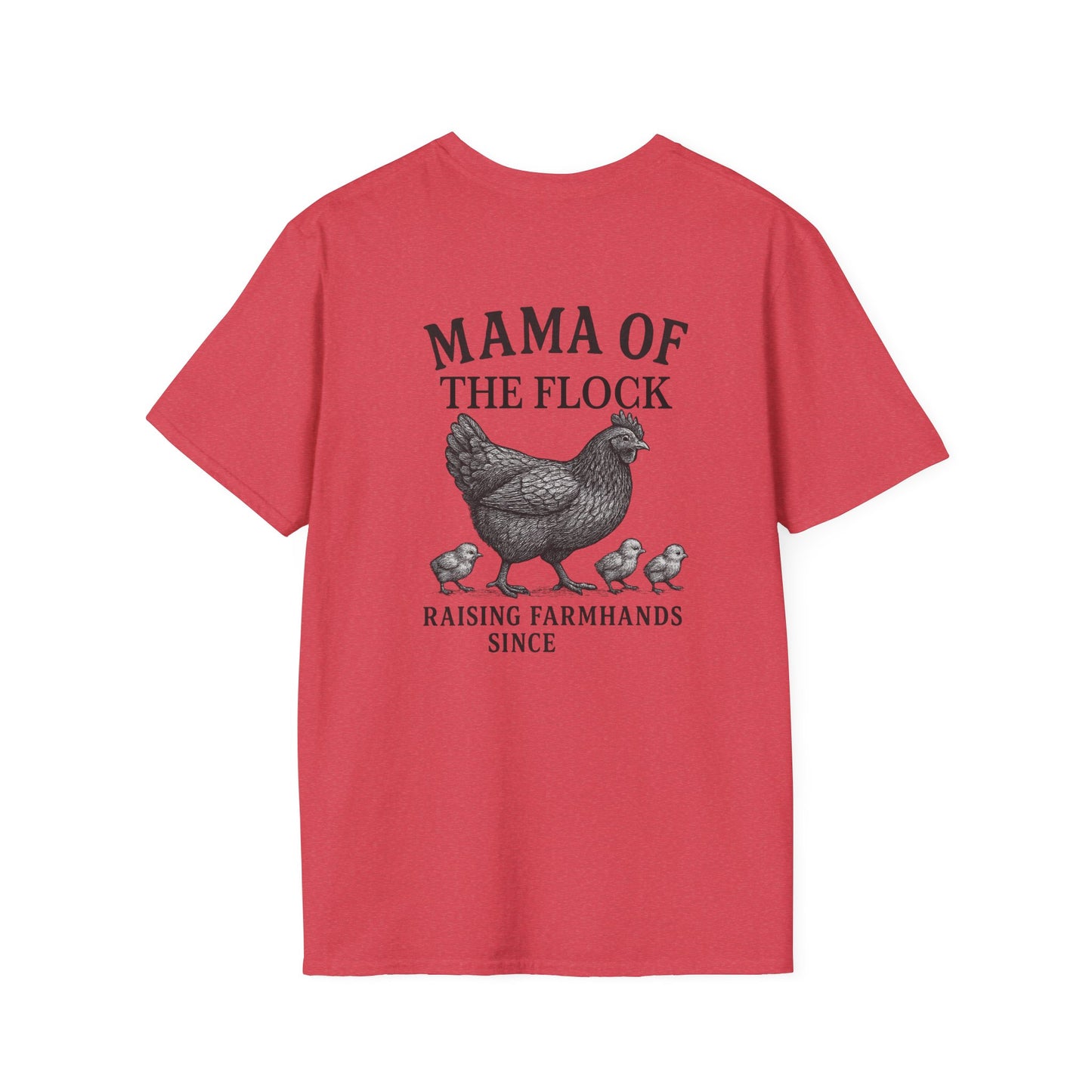 Mama of the Flock Softstyle T-Shirt - Customize with your date/ year