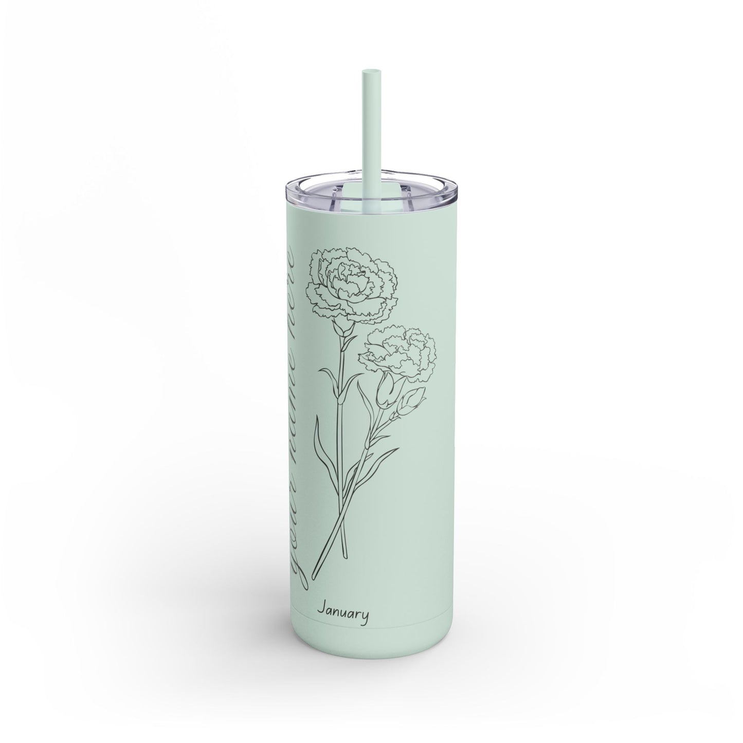 Birth Month Tumbler - Mothers Day Gift