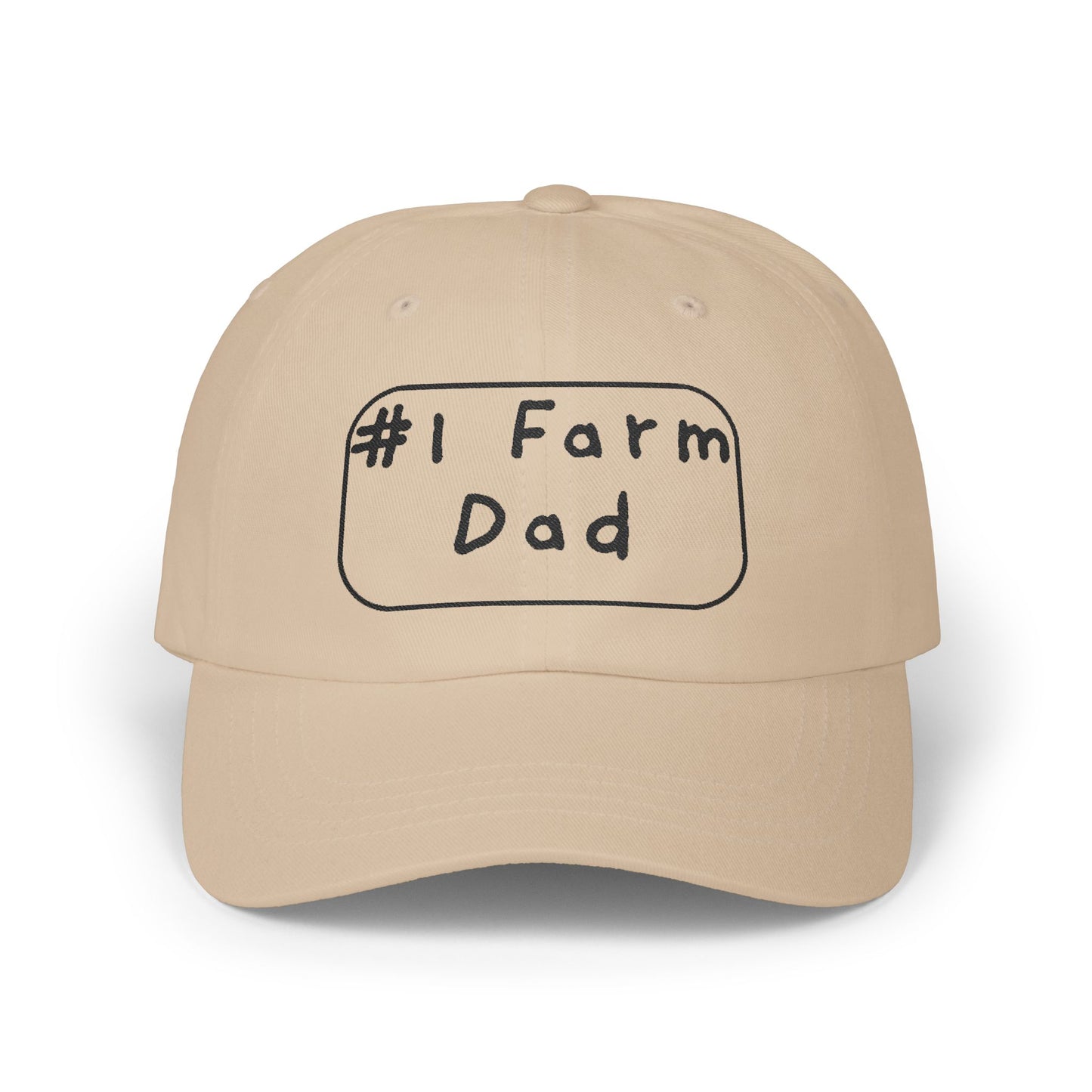 #1 Farm Dad Cap, Classic Dad Cap, Gift for Father's Day