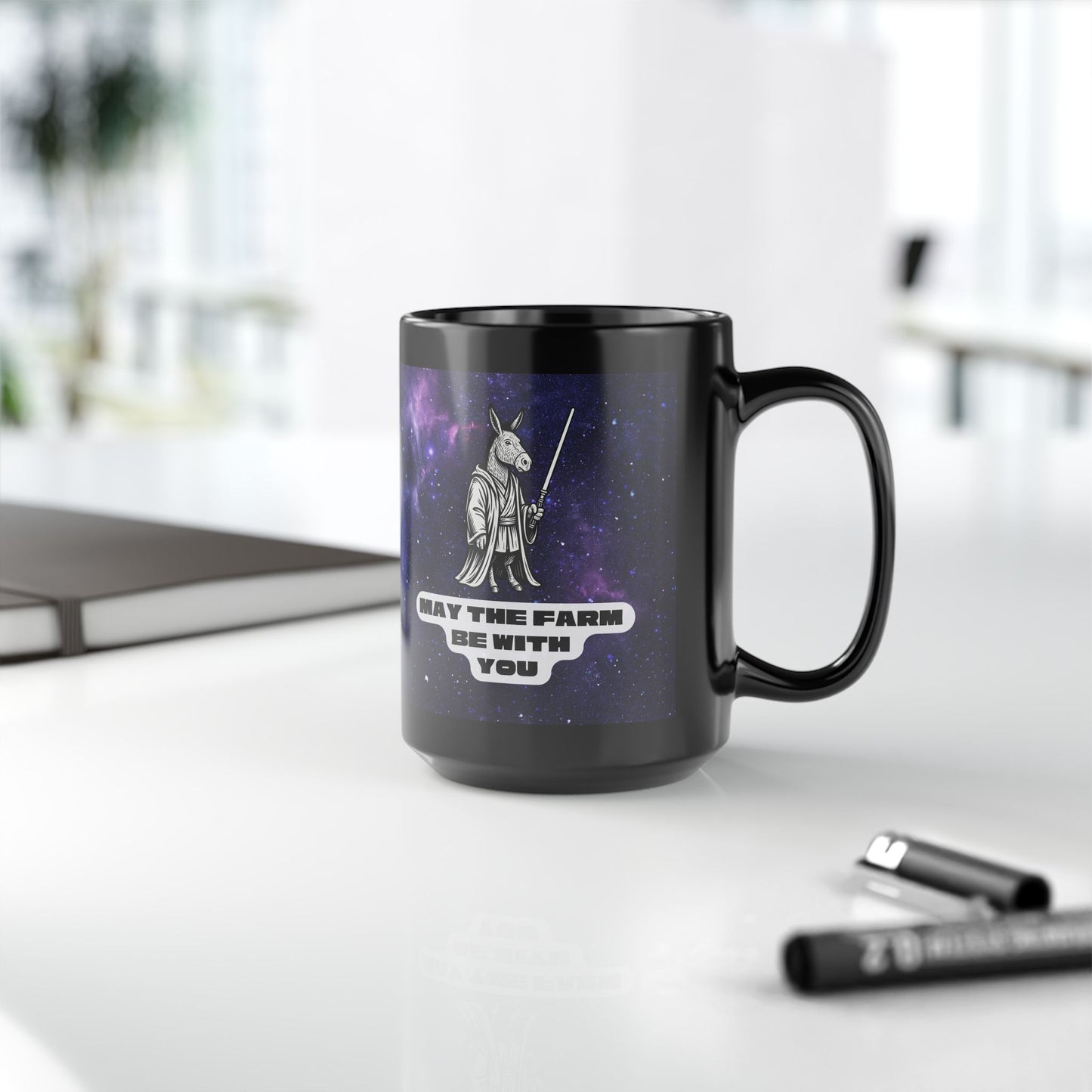 May the Farm Be With You – Farmhouse Jedi Mug "Donkey"