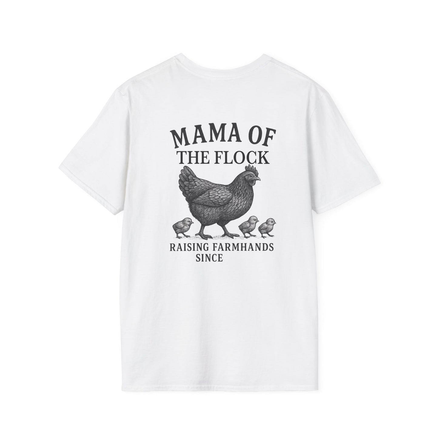 Mama of the Flock Softstyle T-Shirt - Customize with your date/ year