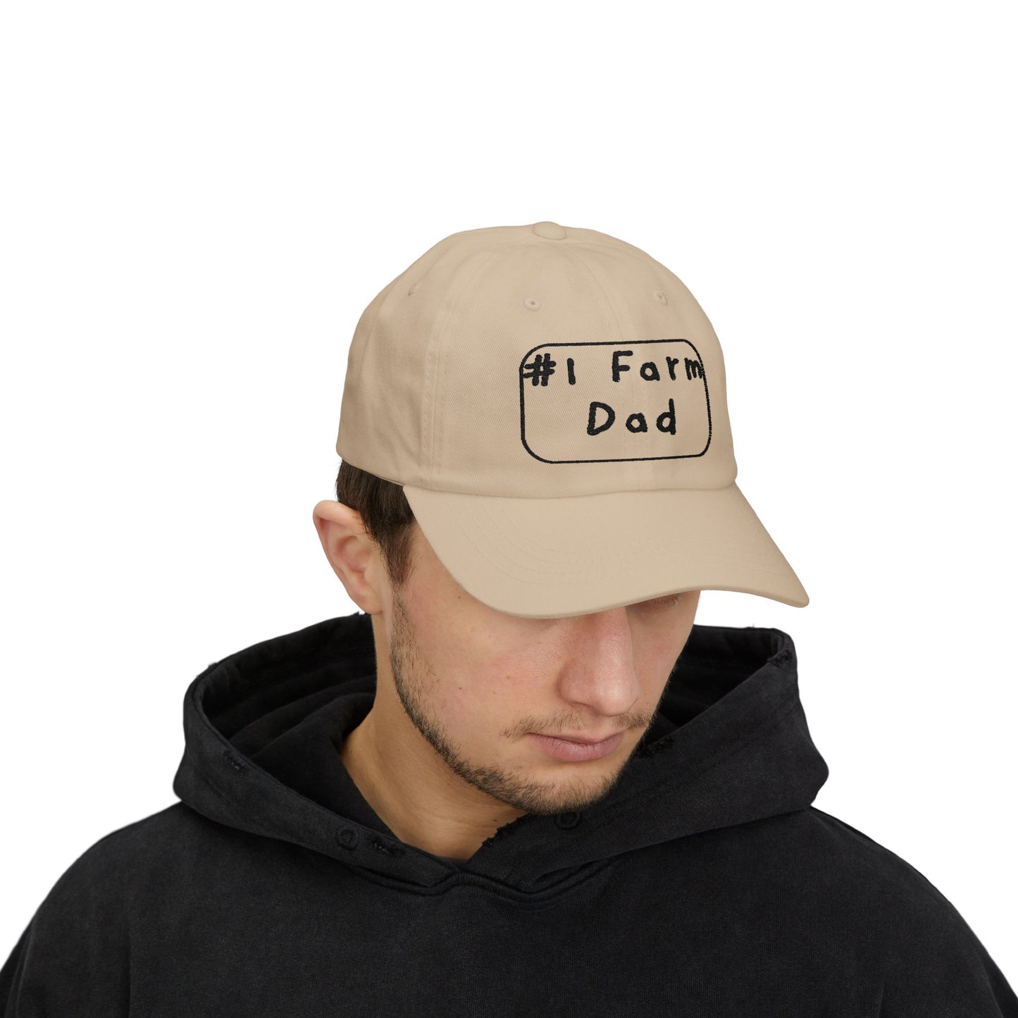 #1 Farm Dad Cap, Classic Dad Cap, Gift for Father's Day
