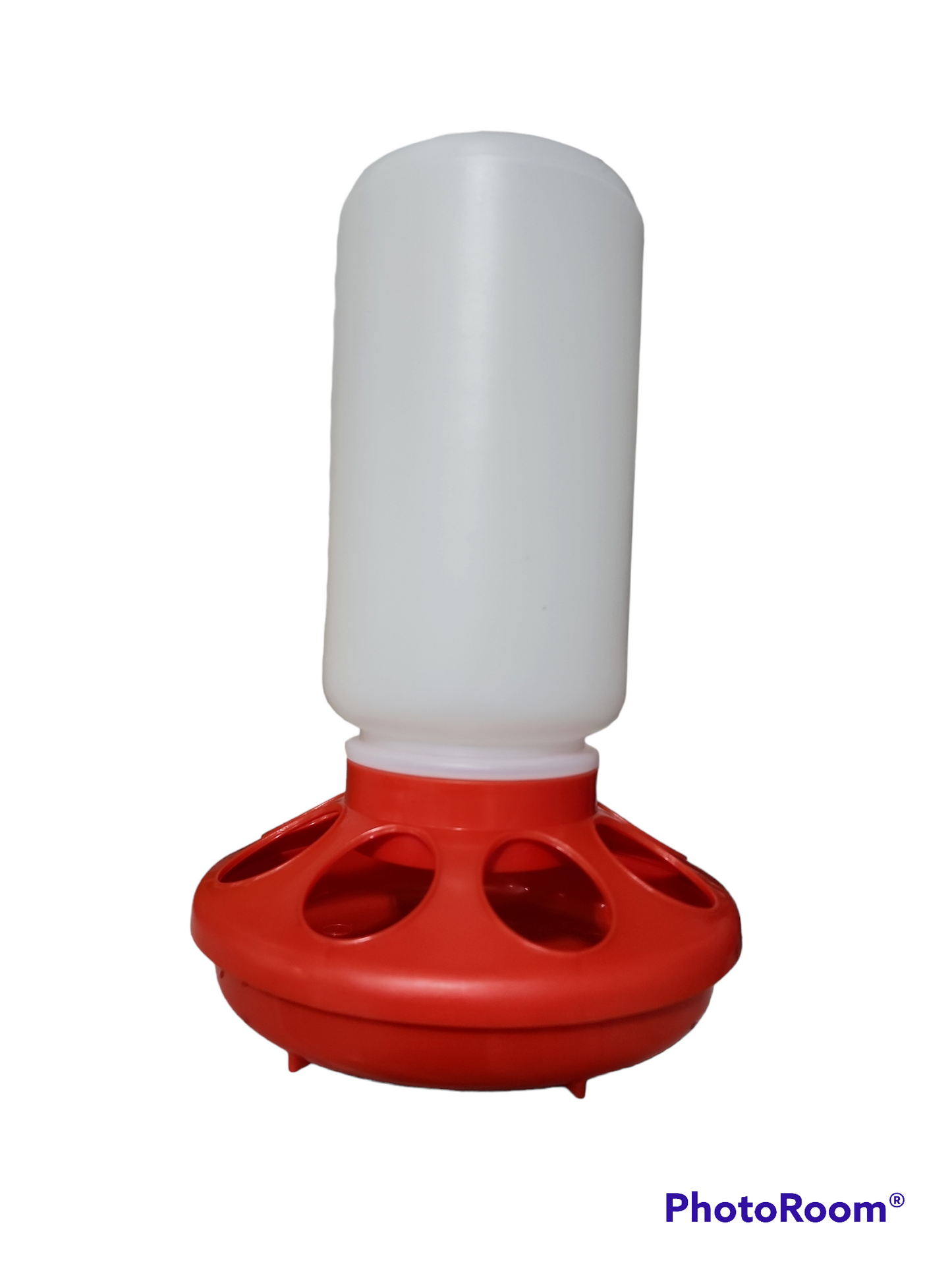 POULTRY FEEDER COMPLETE 1 QT. - RED