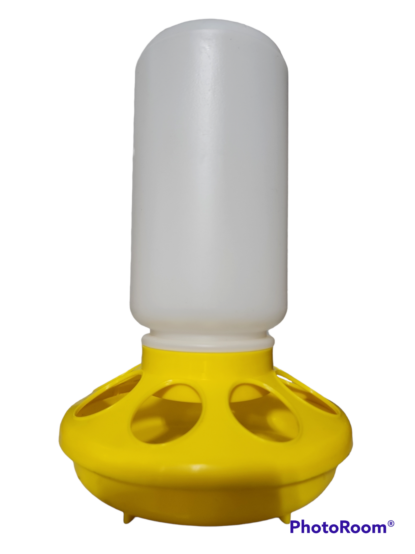 POULTRY FEEDER COMPLETE 1 QT. - YELLOW