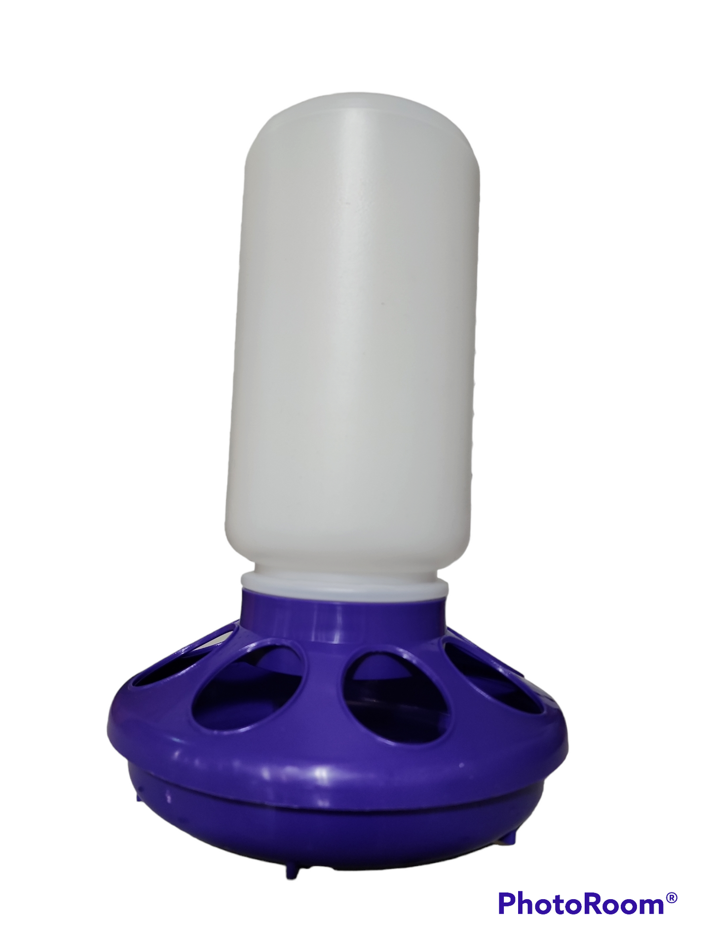 POULTRY FEEDER COMPLETE 1 QT. - PURPLE