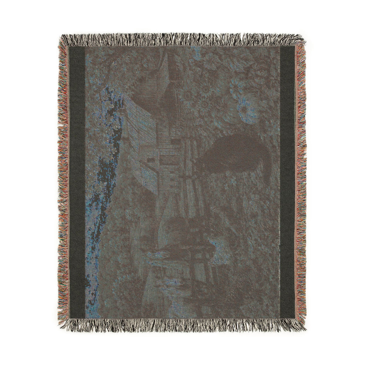 Autumn at GrayLou Farm Woven Blanket – Heirloom Cotton Throw