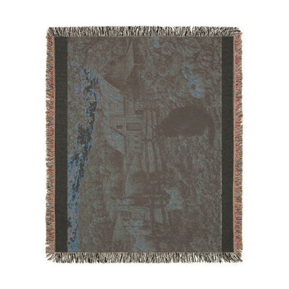 Autumn at GrayLou Farm Woven Blanket – Heirloom Cotton Throw