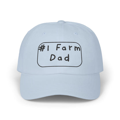 #1 Farm Dad Cap, Classic Dad Cap, Gift for Father's Day