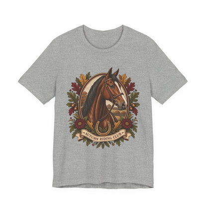 Autumn Riding Club Tee – Vintage Horse Graphic Shirt