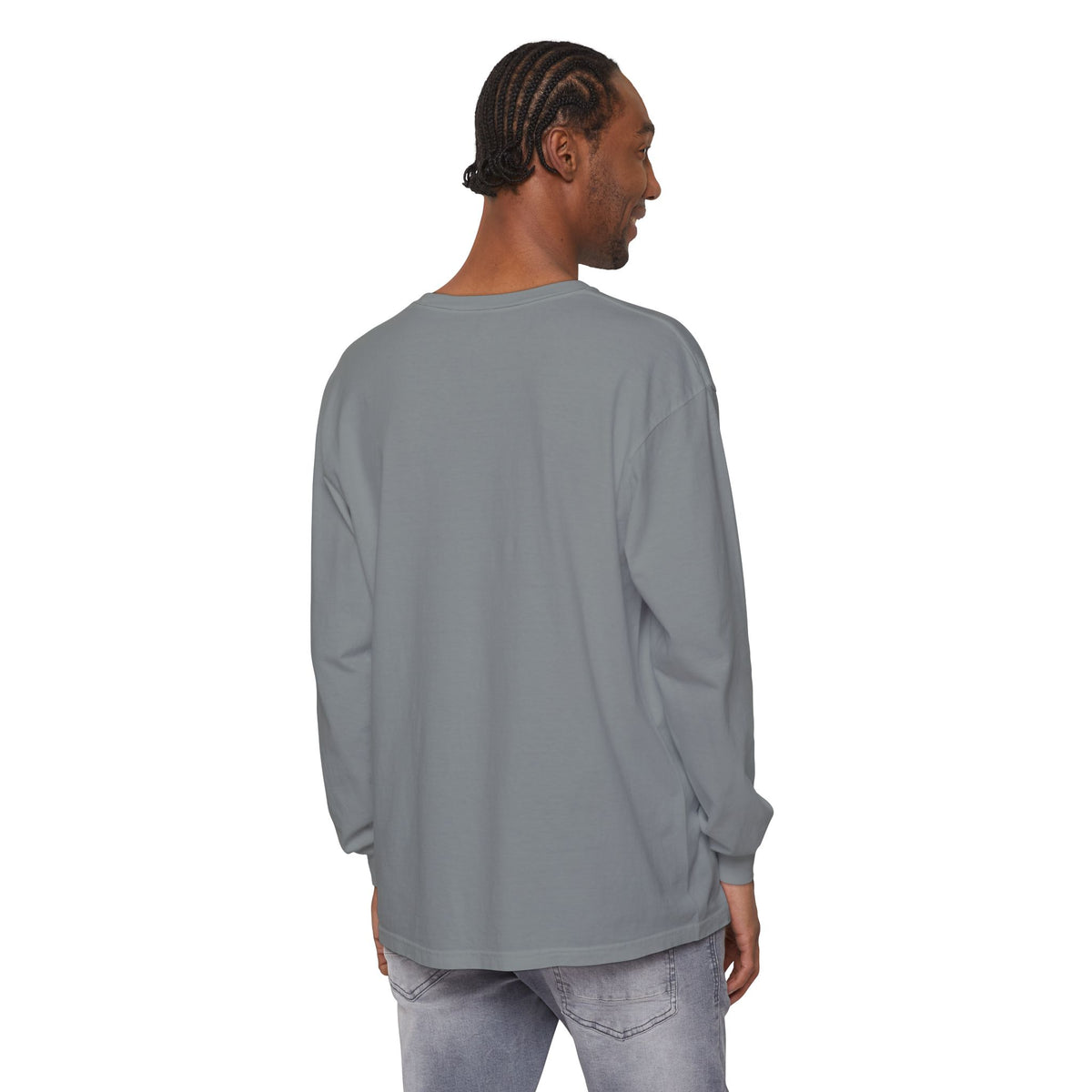 Last Light at the Barn Long Sleeve – Garment-Dyed Farm Tee