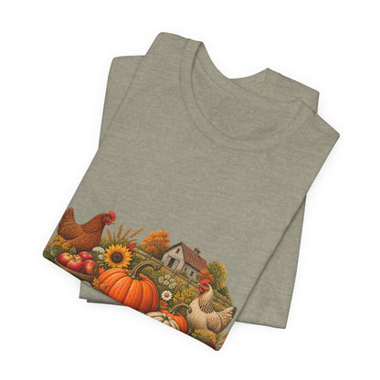 Pumpkin Season Farm Market Tee – Vintage Autumn Graphic