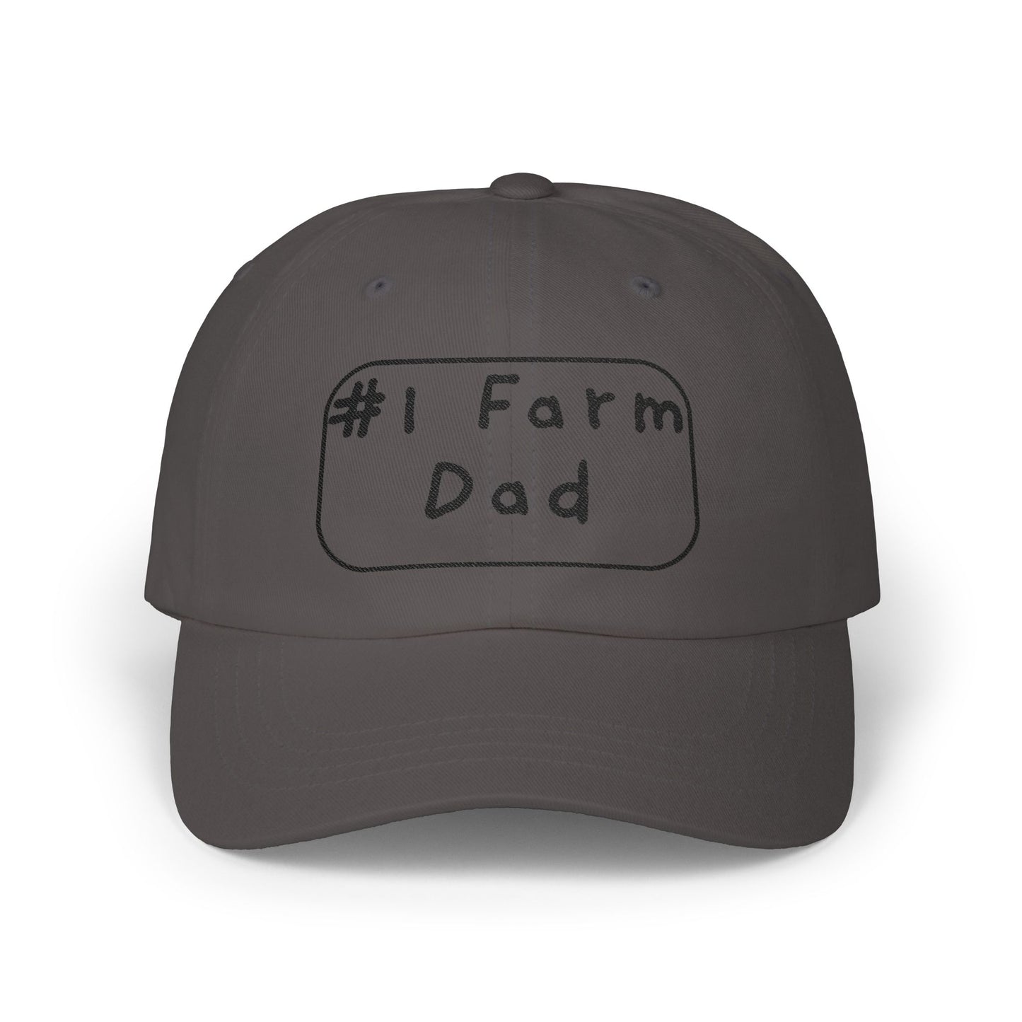 #1 Farm Dad Cap, Classic Dad Cap, Gift for Father's Day