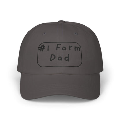 #1 Farm Dad Cap, Classic Dad Cap, Gift for Father's Day