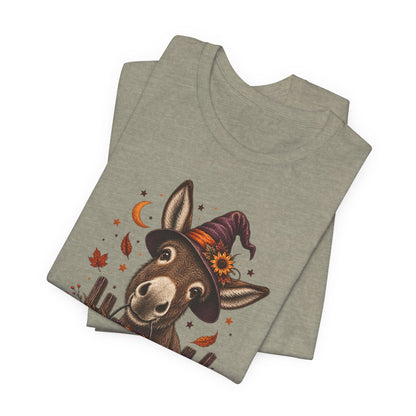 Trick or Treat Donkey Tee – Vintage Farm Halloween Shirt