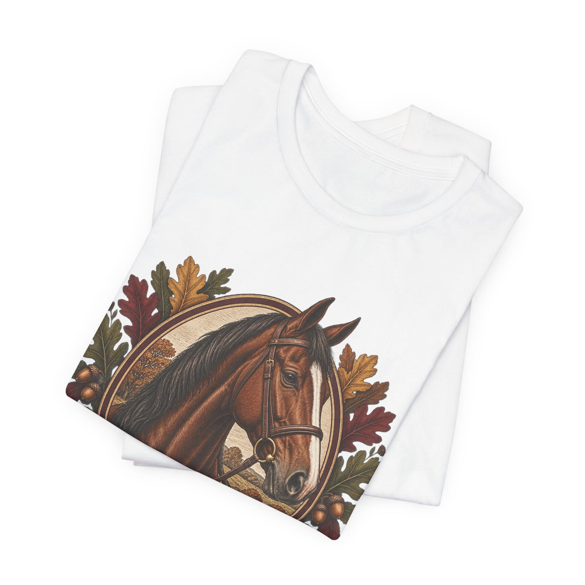 Autumn Riding Club Tee – Vintage Horse Graphic Shirt