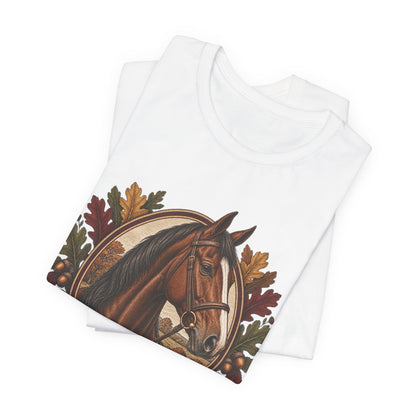 Autumn Riding Club Tee – Vintage Horse Graphic Shirt