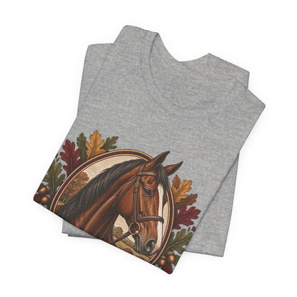 Autumn Riding Club Tee – Vintage Horse Graphic Shirt