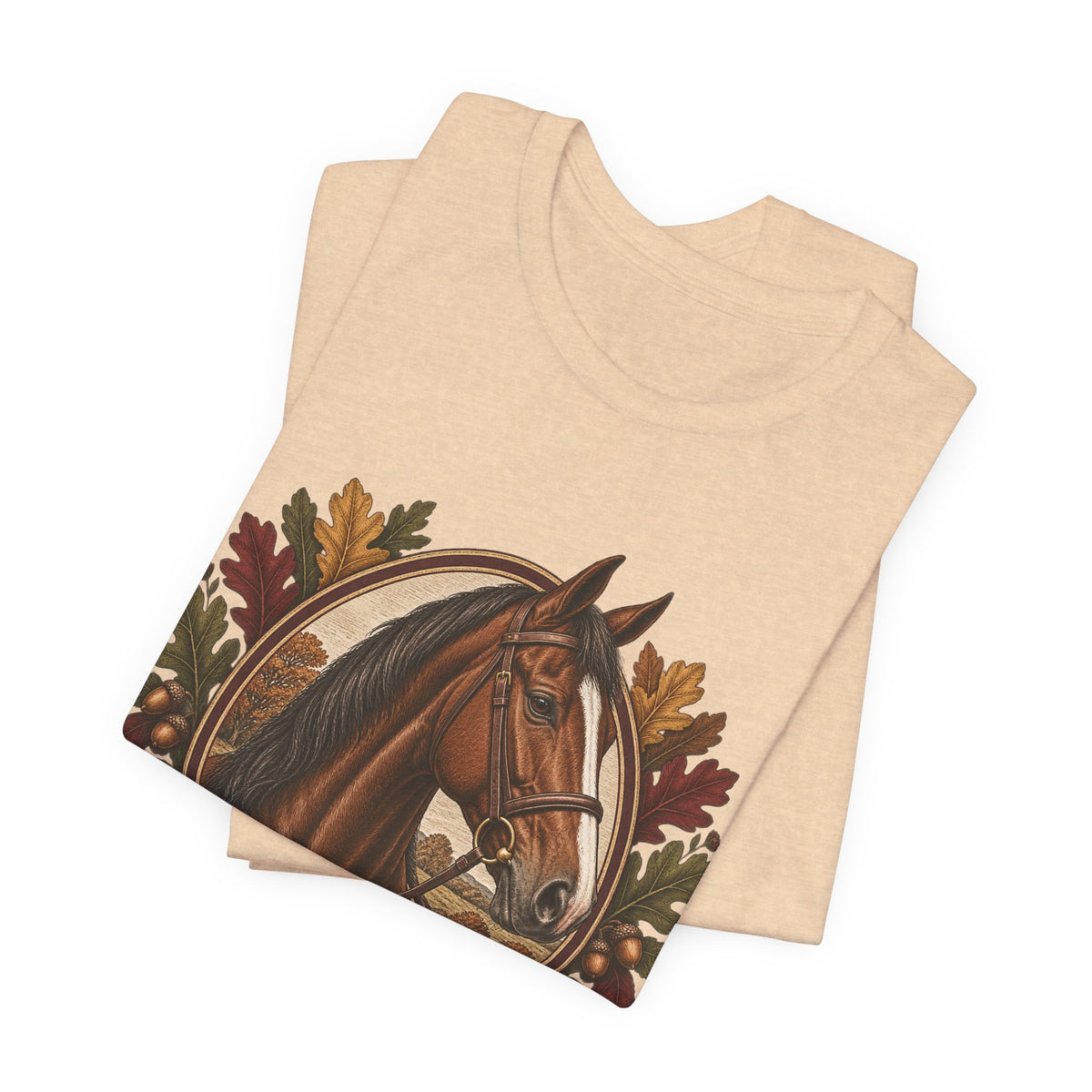 Autumn Riding Club Tee – Vintage Horse Graphic Shirt