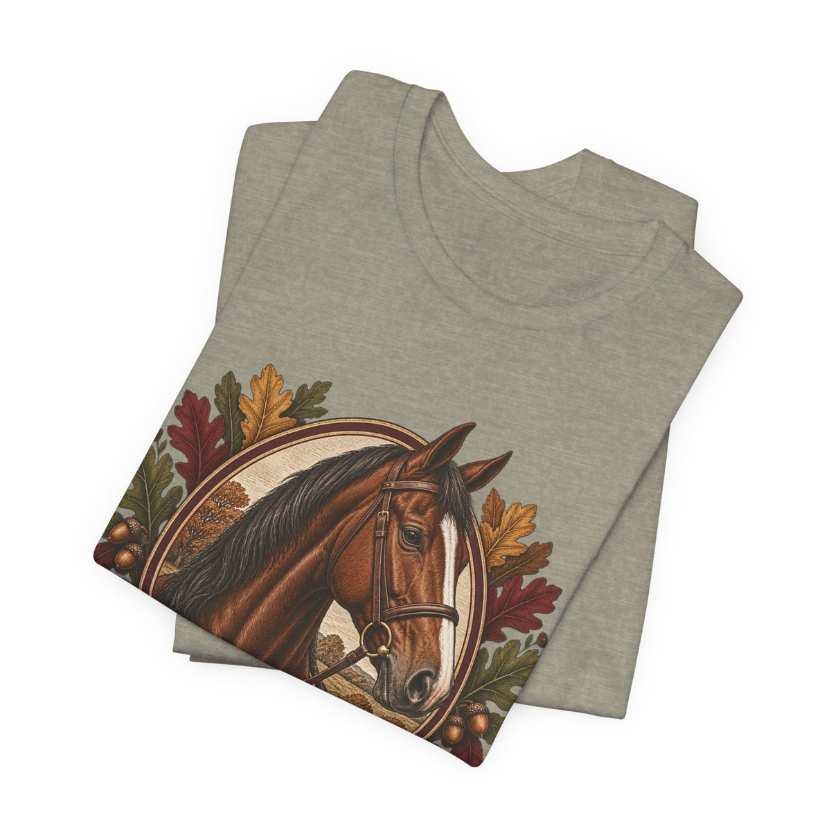Autumn Riding Club Tee – Vintage Horse Graphic Shirt