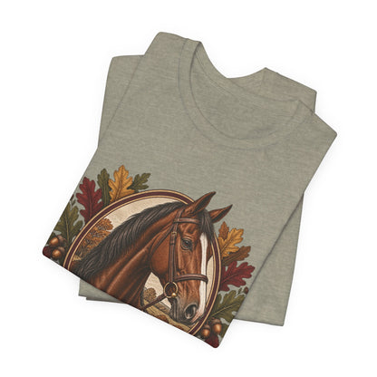 Autumn Riding Club Tee – Vintage Horse Graphic Shirt