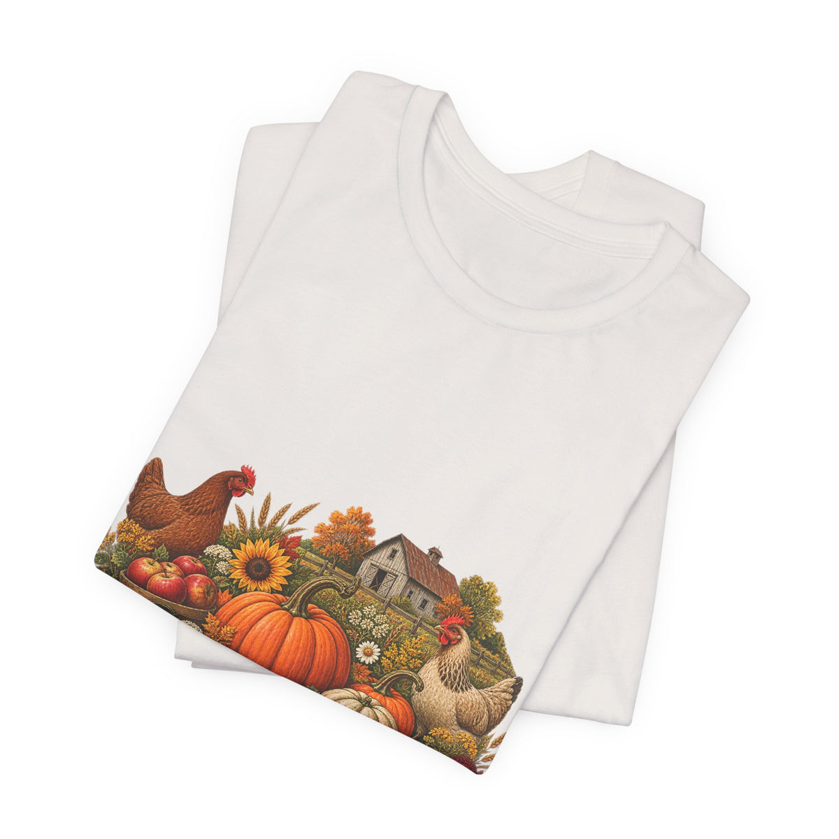 Pumpkin Season Farm Market Tee – Vintage Autumn Graphic