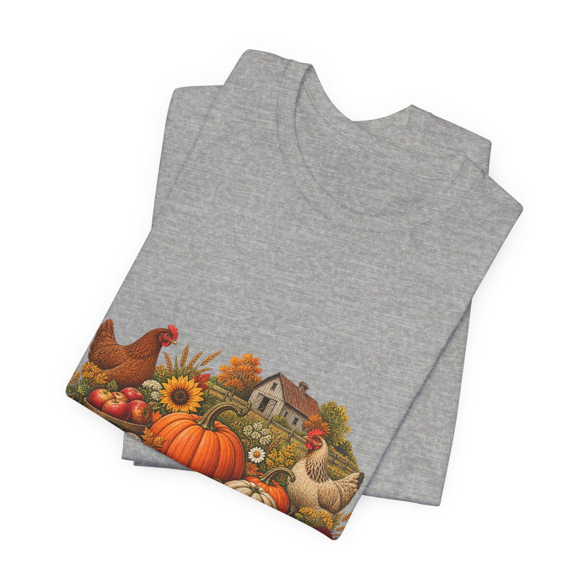Pumpkin Season Farm Market Tee – Vintage Autumn Graphic