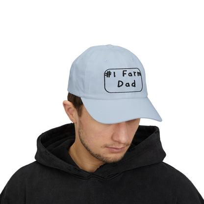 #1 Farm Dad Cap, Classic Dad Cap, Gift for Father's Day