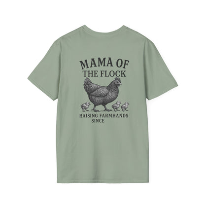 Mama of the Flock Softstyle T-Shirt - Customize with your date/ year