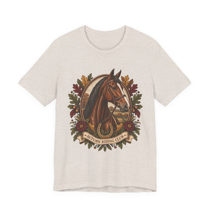 Autumn Riding Club Tee – Vintage Horse Graphic Shirt