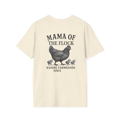 Mama of the Flock Softstyle T-Shirt - Customize with your date/ year