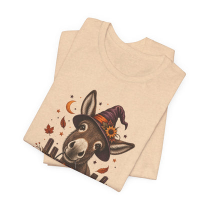 Trick or Treat Donkey Tee – Vintage Farm Halloween Shirt