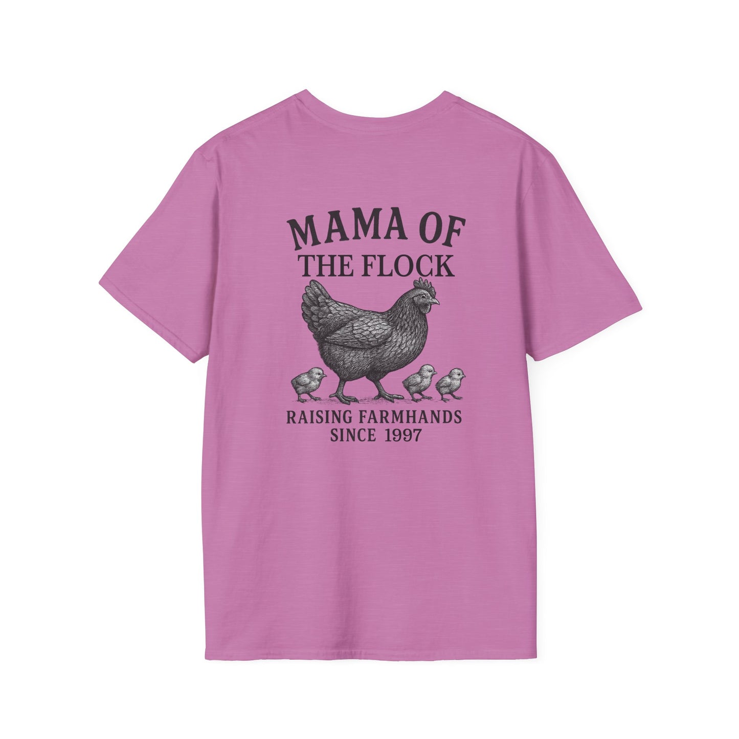Mama of the Flock Softstyle T-Shirt - Perfect Gift for Chicken Lovers
