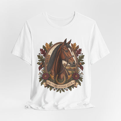 Autumn Riding Club Tee – Vintage Horse Graphic Shirt