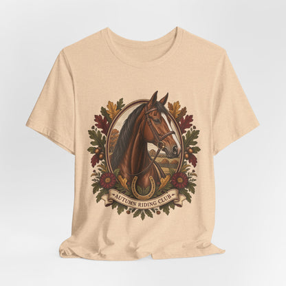 Autumn Riding Club Tee – Vintage Horse Graphic Shirt