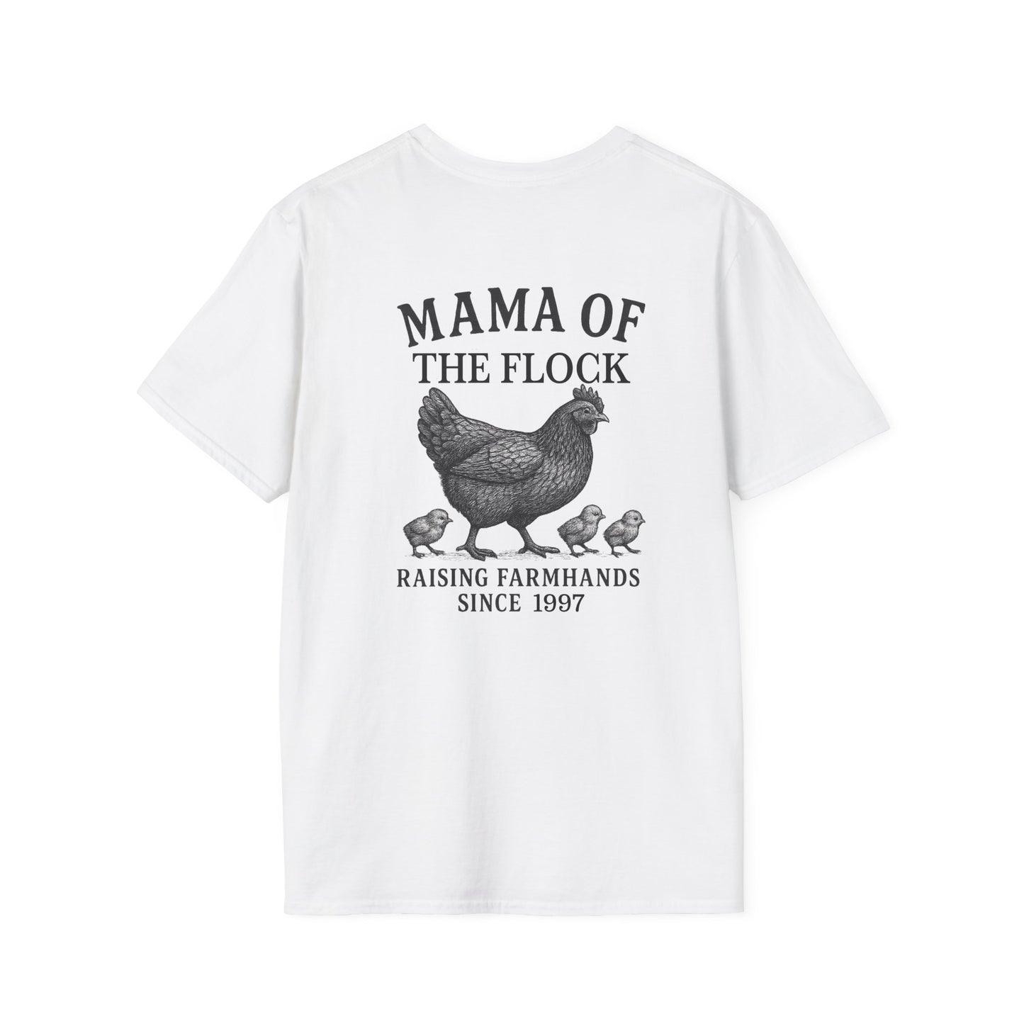 Mama of the Flock Softstyle T-Shirt - Perfect Gift for Chicken Lovers