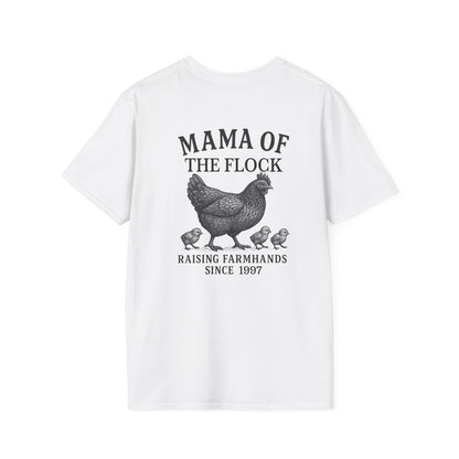 Mama of the Flock Softstyle T-Shirt - Perfect Gift for Chicken Lovers