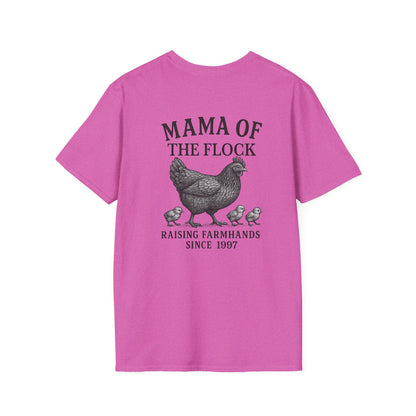 Mama of the Flock Softstyle T-Shirt - Perfect Gift for Chicken Lovers