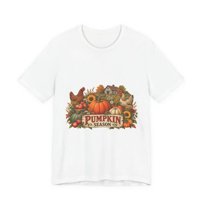 Pumpkin Season Farm Market Tee – Vintage Autumn Graphic