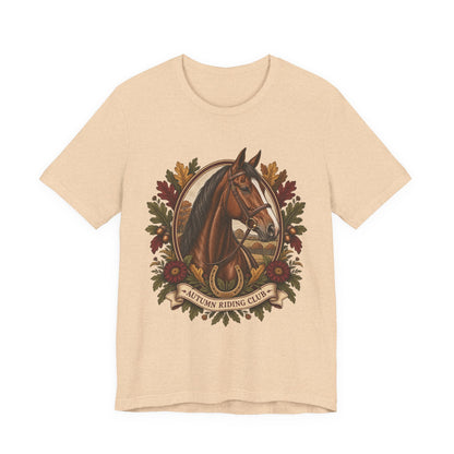 Autumn Riding Club Tee – Vintage Horse Graphic Shirt