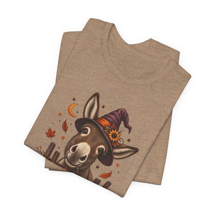 Trick or Treat Donkey Tee – Vintage Farm Halloween Shirt