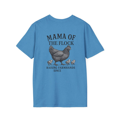 Mama of the Flock Softstyle T-Shirt - Customize with your date/ year