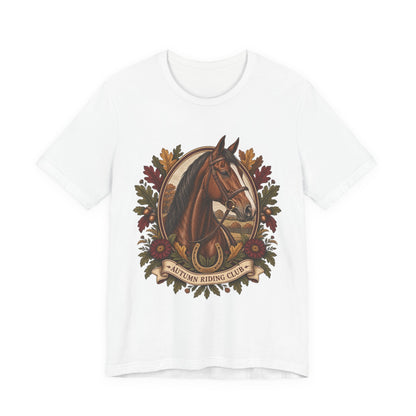Autumn Riding Club Tee – Vintage Horse Graphic Shirt