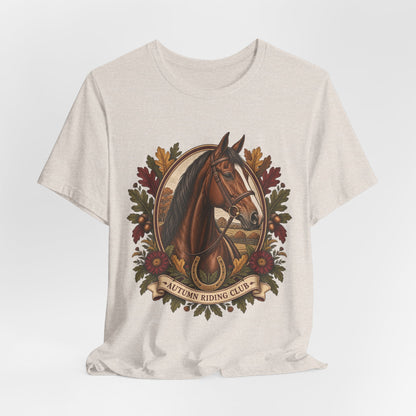 Autumn Riding Club Tee – Vintage Horse Graphic Shirt