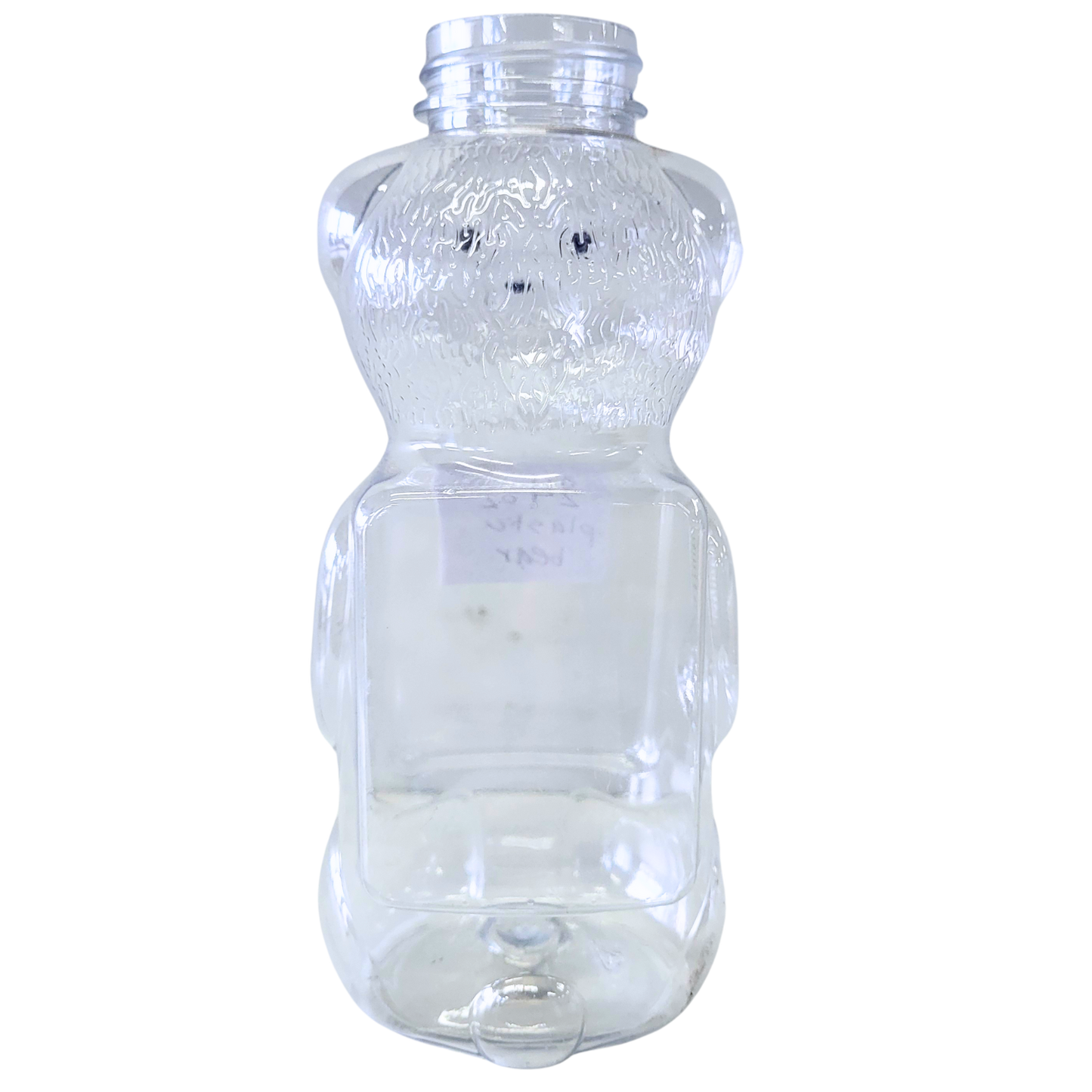 24 oz Plastic Flat Panel Honey Bears