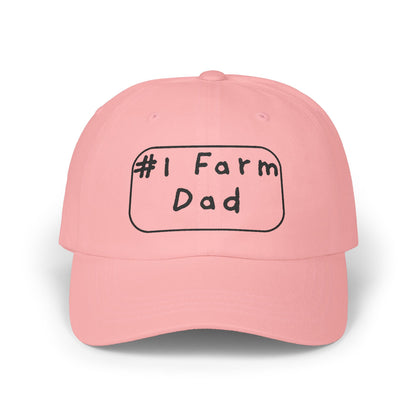 #1 Farm Dad Cap, Classic Dad Cap, Gift for Father's Day