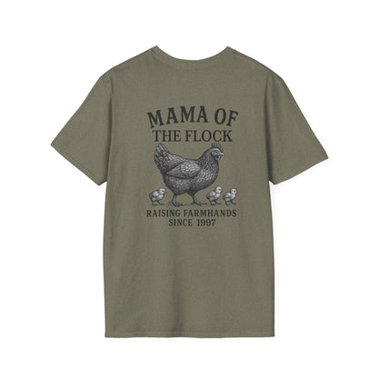 Mama of the Flock Softstyle T-Shirt - Perfect Gift for Chicken Lovers
